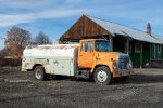 Vintage Ford fuel truck